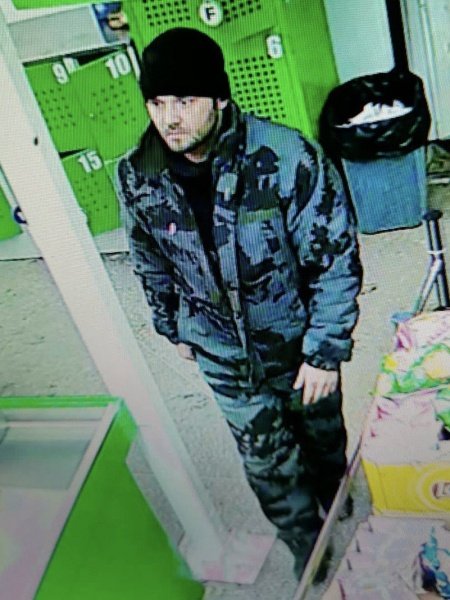 В Шелехово полицейские разыскивают мужчину, подозреваемого в краже