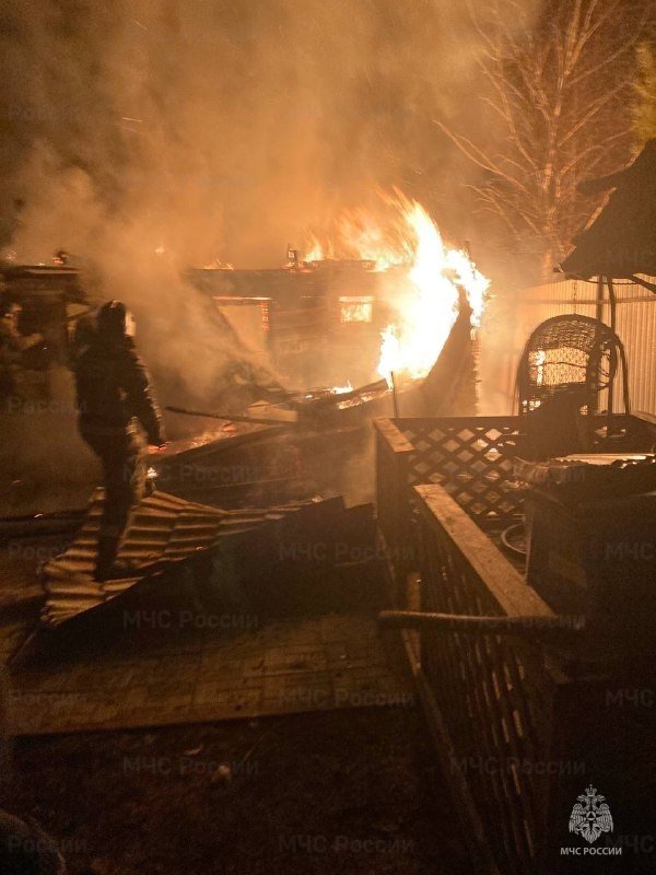 Пожар в Шелеховском районе